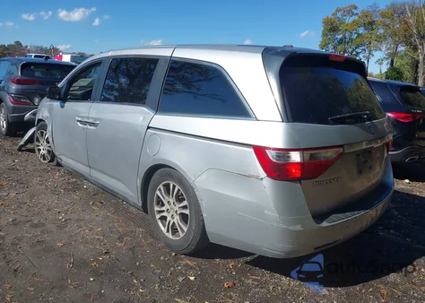 2012 Honda Odyssey Ex-L z USA, uszkodzony, nr VIN 5FNRL5H66CB020893